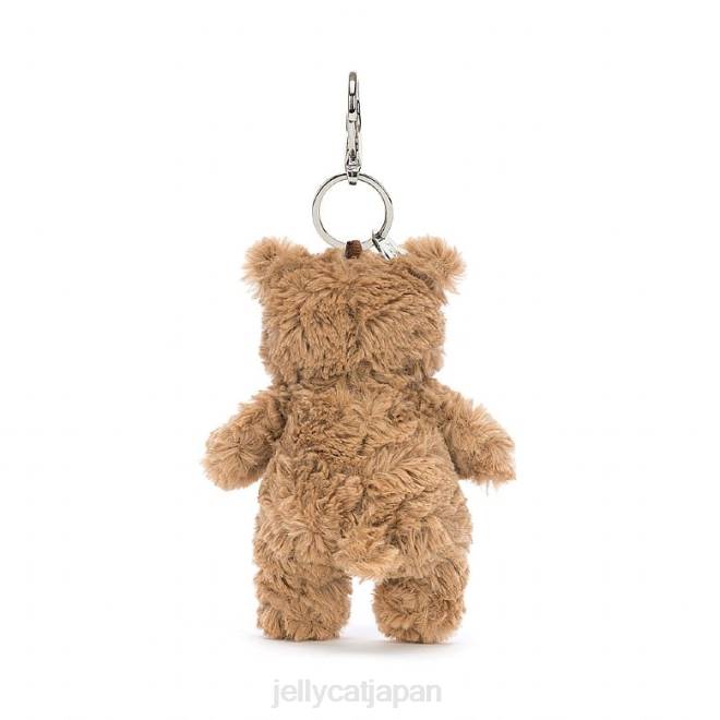 Jellycat バーソロミュー・ベア バッグチャーム ブラウン 222V15
